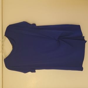 INC | Blue | Dress top | short sleeved | Size XL